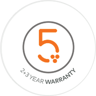 5 years warranty zumex